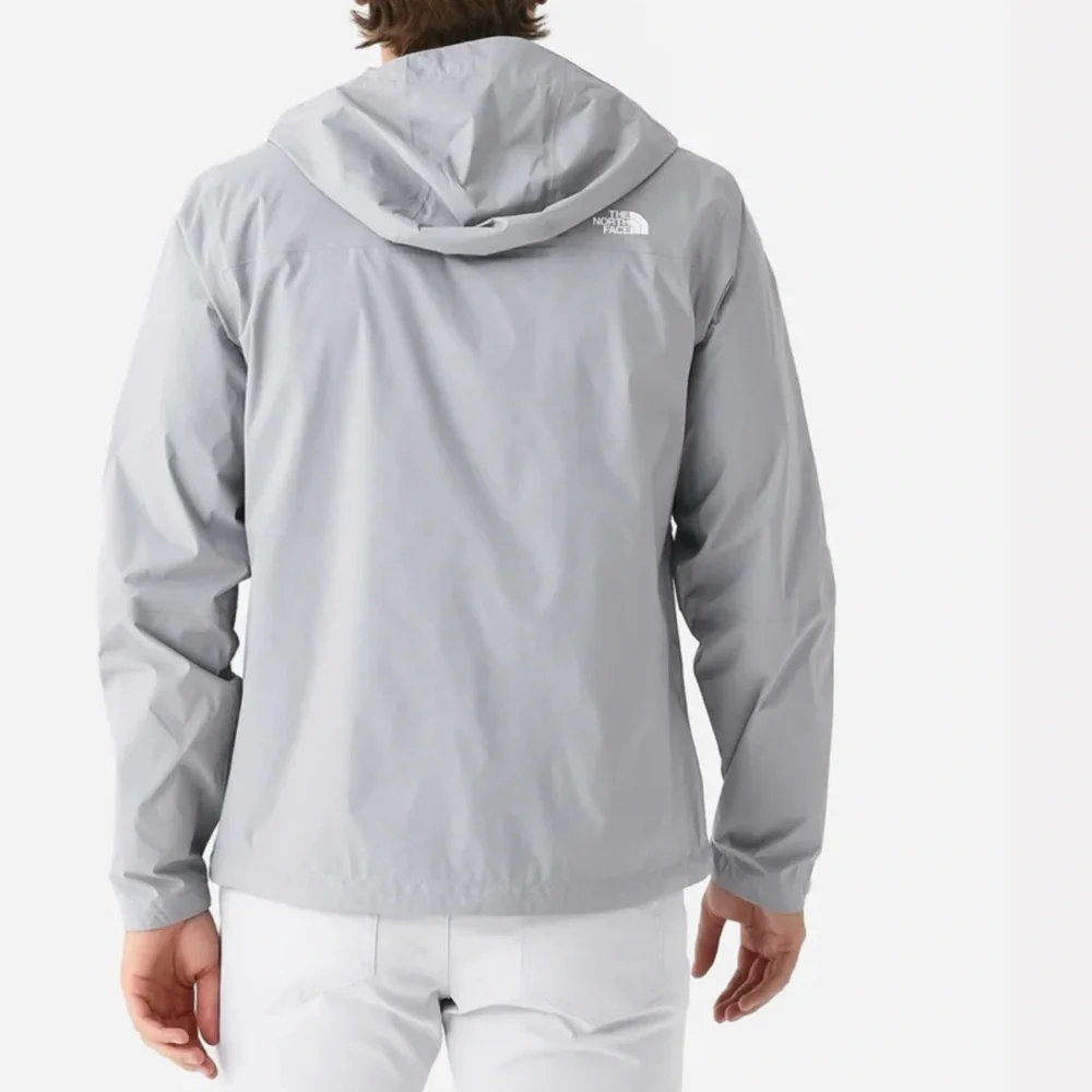 The North Face Alta Vista Waterproof Full Zip Packable Jacket,Meld Grey, Men's S